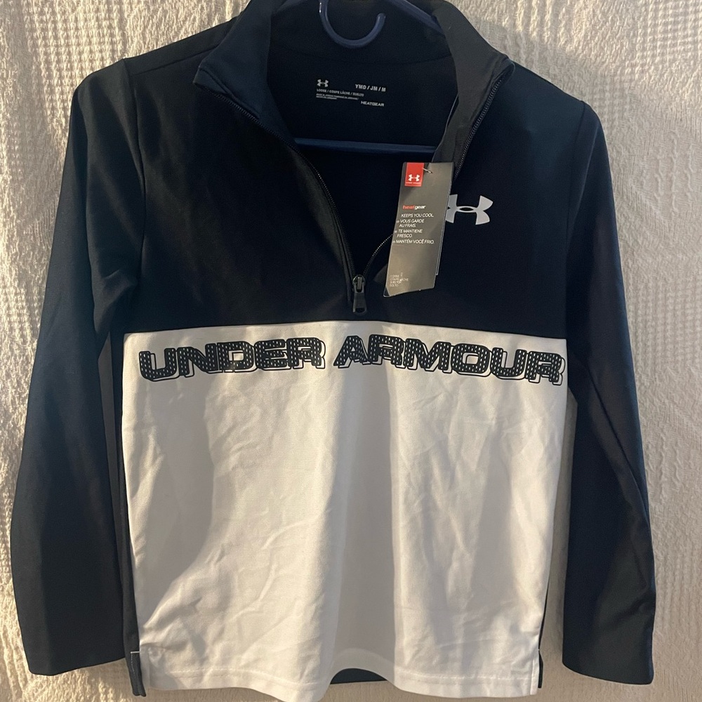 Youth Medium Under Armour Quarter Zip jacket